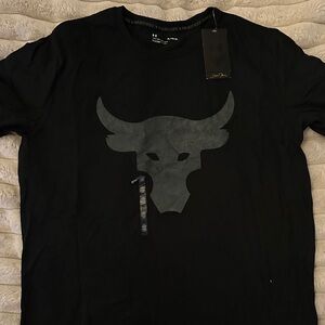 Project Rock Under Armour No Bull shirt New size XL nice Dwayne Johnson shirt
